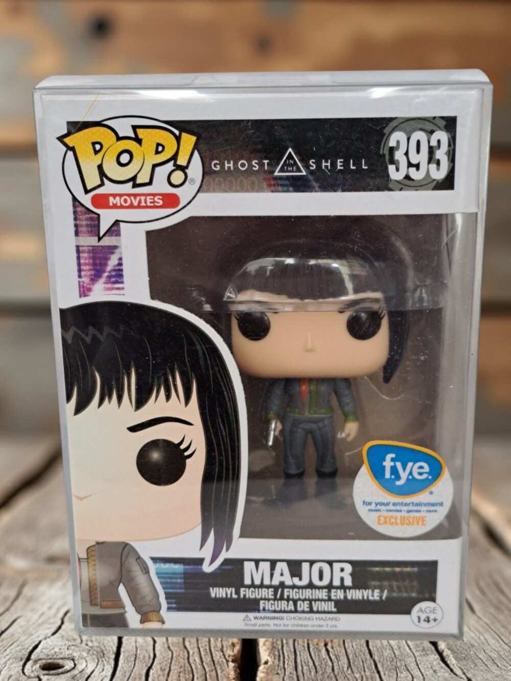 Funko Pop! Movies Ghost In The Shell Major #393 Vinyl Figure FYE exclusive